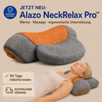 Alazo NeckRelax Pro™ - 3 in 1 Nackenmassage: Wärme & Ruhe