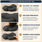 Alazo NeckRelax Pro™ - 3 in 1 Nackenmassage: Wärme & Ruhe
