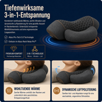 Alazo NeckRelax Pro™ - 3 in 1 Nackenmassage: Wärme & Ruhe
